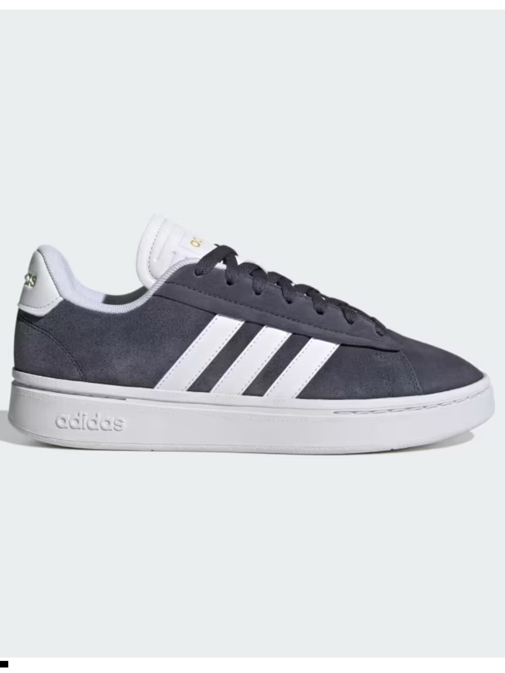 adidas Grand Court Alpha Sneakers Shadow Navy White Gold size 7